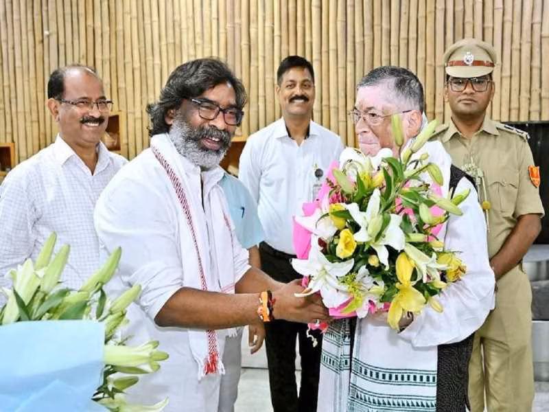 Governor taking office