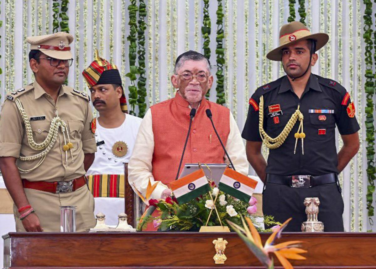 Governor Gangwar at Raj Bhavan